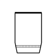 LG022.02.0050 Filtreli Kroze (Gooch) 50 ml Hacim, 0-3 Porozite No