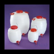 HDPE Bidon, Dar Boyunlu, Musluklu, 50 Lt.