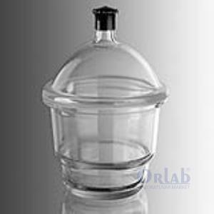 Cam Desikatör, Disksiz, Plastik Tutacaklı, Musluksuz, 250 mm