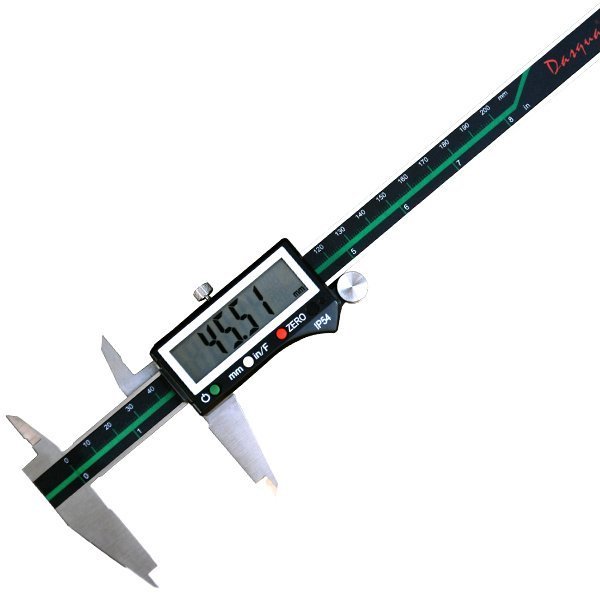 Dasqua 2310-7110 Dijital Kumpas 0-200 mm (IP54 Korumalı)