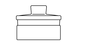 LG024.02.5030 Vezin Kabı 30 ml Hacim, Çap * Yükseklik 50 x 30mm