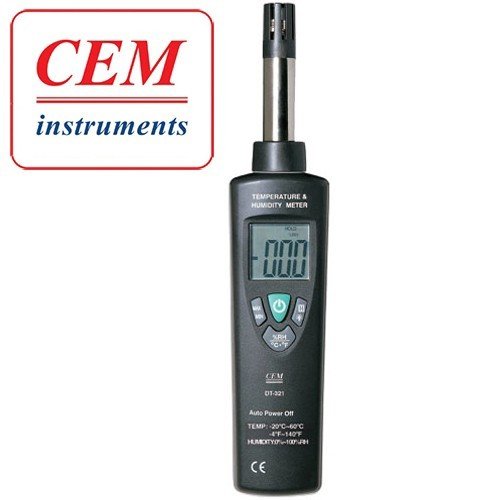 CEM DT321 El Tipi Sıcaklık ve Nem Ölçer