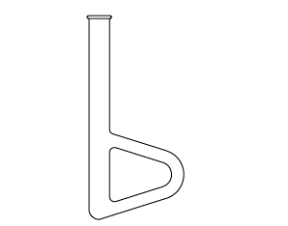 LG024.13.3020 Erime Noktası Tayin Tüpü (Asit Tabancası, Thiele Tipi) 30mm Dış Çapı, 20mm Boy