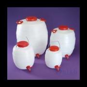 HDPE Bidon, Dar Boyunlu, Musluklu, 5 Lt.