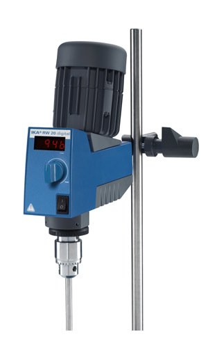 RW 20 digital Mekanik Karştırıcı 60-2000 rpm / 20 L