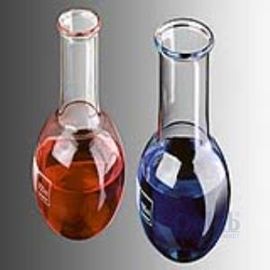 Cam Balon, Dibi Düz, Dar Boyunlu, 1000 ml