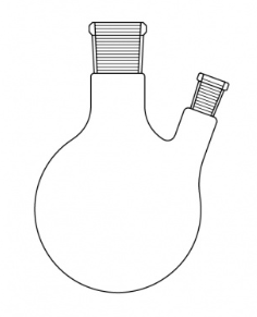 Balon, İki boyunlu , (45◦ Açılı Boyun)