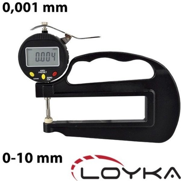 LOYKA 5331-10 Geniş Ağızlı Kalınlık Komparatörü (0.001 MM-120 MM)