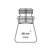 LG025.33.0025 Piknometre, Hubbard 25 ml Hacim