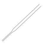 LG025.49.0145 Cam Pastör pipeti 145 mm Boy