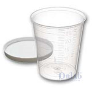 İlaç Kadehi, Pp, 30 Ml, Taksimatlı, Kırılmaz, Natürel