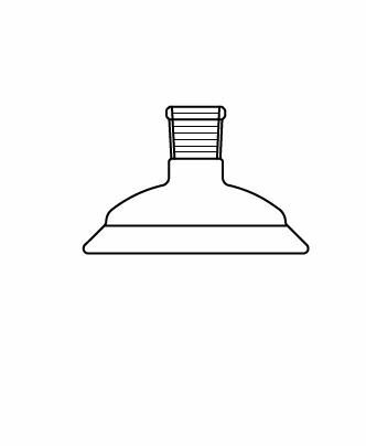 LG026.01.6029 Reaktör İçin, Tek Boyunlu Kapak 60 Flanş Ölçüsü DN, NS: 29/32