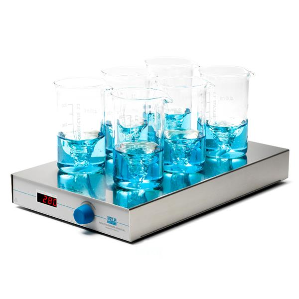 Velp Multistirrer 6´lı Dijital Manyetik Karıştırıcı