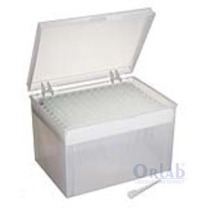 Eppendorf Tip Pipet Ucu, 0-10 µl, Rack İçinde, Steril, 96 Kristal Pipet Ucu, Pp