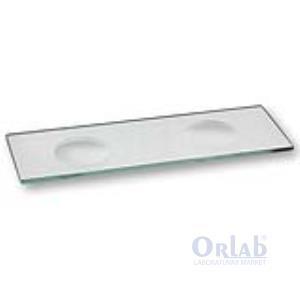 Lam, Çukur, 2 Çukurlu, 15-16Mm Çaplı, Tıraşlı, 76X26 Mm