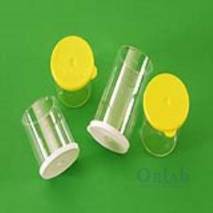 Numune Kabı, Plastik, PS, Hacim 30 ml, Steril