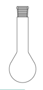 Cam Teknik LG006.15.0050 Kjeldahl balonu, Şilifli 50 ml Hacim , NS: 19/26