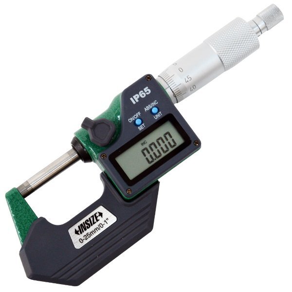 İnsize Dijital Mikrometre 3108-25A