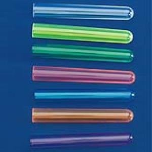 Renkli Tüp, PS, 15 ml, 16x125 mm, Naturel