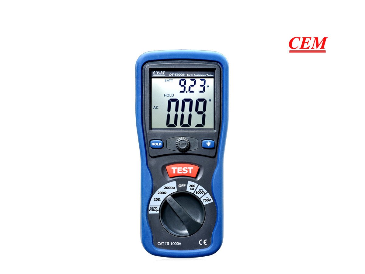 CEM DT-5300B Toprak Direnci Test Cihazı