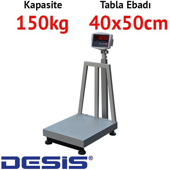 Desis DS Elektronik Tartım Kantarı 150KG - 40x50CM