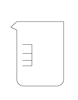 Cam Teknik LG009.01.0010 Beher, Kısa form 10 ml Hacim