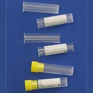 Dibi Düz, Hacim 5 ml, PS, 16x60 mm, Etiketli, (CE)