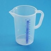 Beher (Kulplu, Plastik)