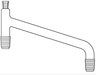 Cam Teknik LG012.13.1429 Distilasyon Köprüsü, Termometre girişli Dişi NS: 14,5/23 - Erkek NS: 29/32