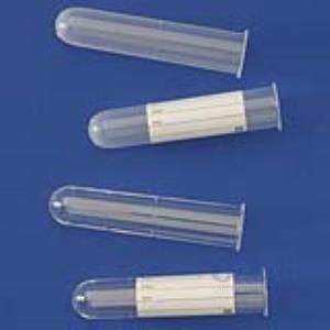 Dibi Yuvarlak, Hacim 8 ml, PS, 16x75 mm, Etiketli