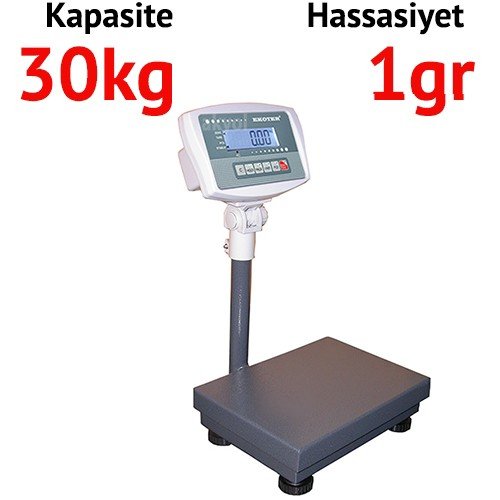 Desis B5 Kısa Boyunlu Kantar Hassasiyet: 1gr. Max: 30 kg.