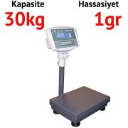 Desis B5 Kısa Boyunlu Kantar Hassasiyet: 1gr. Max: 30 kg.