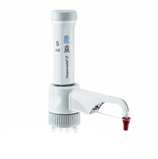 BRAND 4600230 Dispensette® S 5 mL Sabit Hacimli Analog Dispenser Vanasız