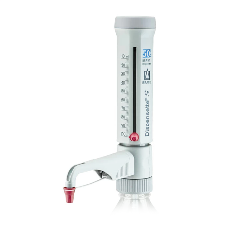 BRAND 4600170 Dispensette® S 10 - 100 mL Analog Dispenser Vanasız