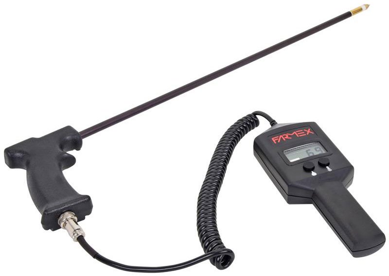 Farmex DHT-1 Harici Problu Saman Balyası Sıcaklık ve Nem Ölçer