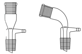 Cam Teknik LG014.03.2932 Vakum adaptörü, dik NS:29/32