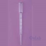 Pastör Pipeti, Hacim 3 ml, Uzunluk 150 mm, Taksimatlı, 26 damla/ml, 20 lik poşette steril