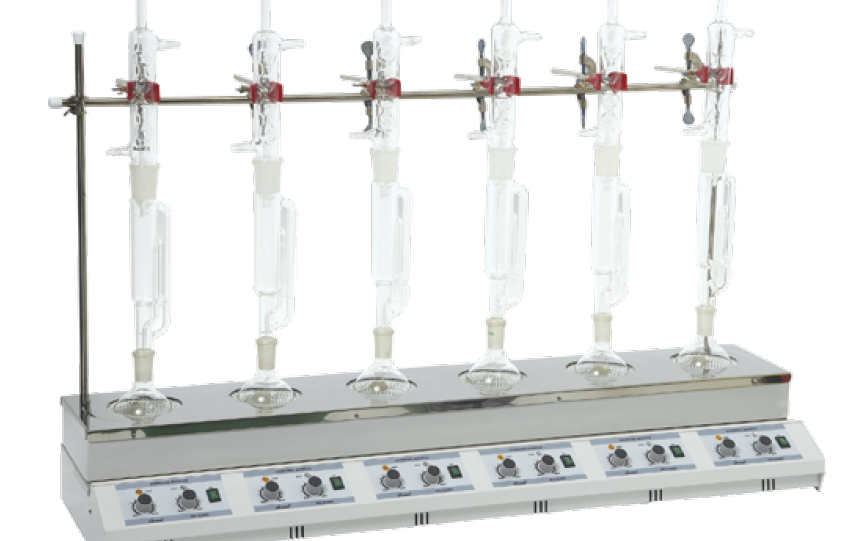 Dijital Çoklu Balon Isıtıcı , 100 ML * 6 Göz , Kontakt Termometre HARİÇ