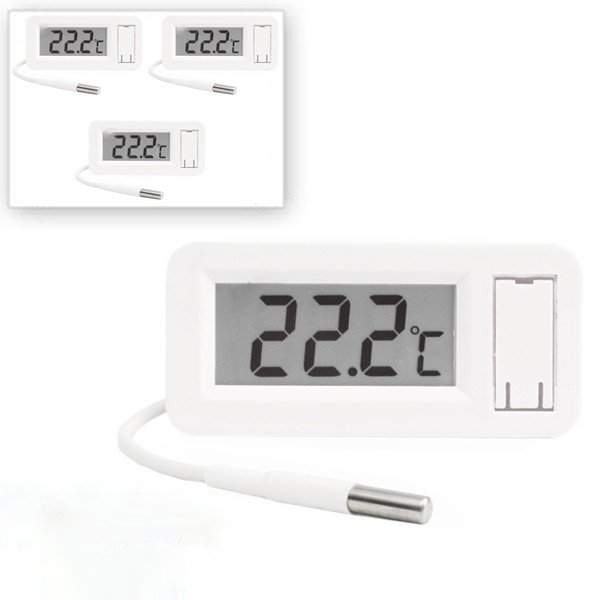 3 Adet Elitech TPM-30 Soketli Panel Tip Termometre