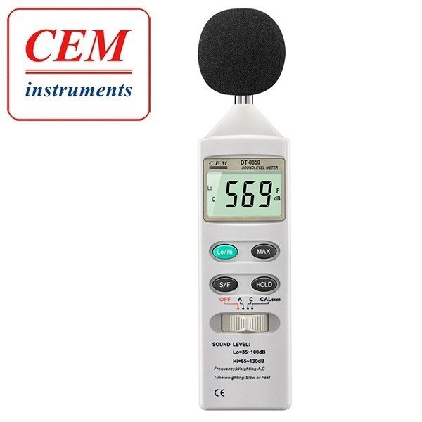 CEM DT-8850 Gürültü ve Ses Ölçüm Cihazı