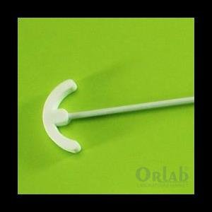 PTFE Teflon Karıştırıcı Şaft, Çapa Tipi, 6x400x80 mm