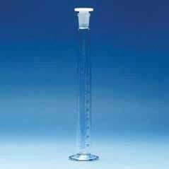 Çalkalama Mezürü (Plastik kapaklı, cam, uzun form)