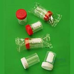 Numune Kabı, Plastik, PP, Hacim 60 ml, Steril