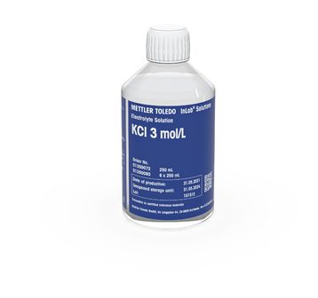 Electrolyte KCl 3M 250 mL Bottle