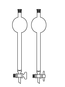 Cam Teknik LG020.10.1520 Kromatografi Kolonu, Hazneli Kolon, PTFE Musluklu Boru Çapı 15 mm, Boy 200 mm, 35 ml Hacim, 100 ml Rezervuar Hacmi